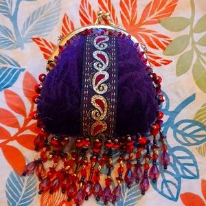 *Minature Beaded Purse